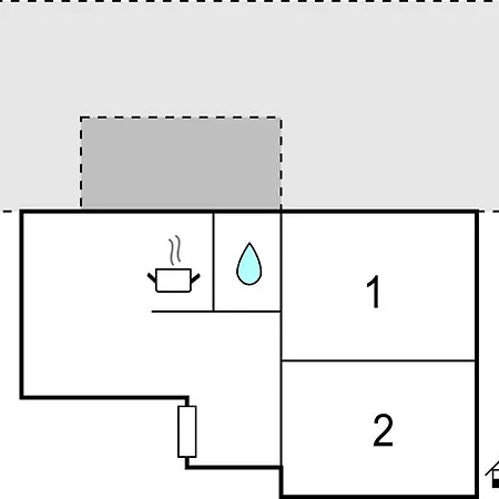 In With Kitchen Appartement Cres