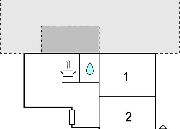In With Kitchen Apartman Cres